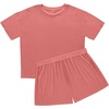 image:imageHanes Womens Pajamas Set Comfywear Pajamas for Women Set Originals SupertSoft Loungewear TShirt amp Sleep ShortsNatural Cedar
