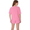 image:imageHanes Womens Pajamas Set Comfywear Pajamas for Women Set Originals SupertSoft Loungewear TShirt amp Sleep ShortsParrot Pink