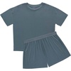 image:imageHanes Womens Pajamas Set Comfywear Pajamas for Women Set Originals SupertSoft Loungewear TShirt amp Sleep ShortsStargazer Grey