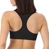 image:imageHanes Womens Racerback Cotton TBack Bralette 3 PackBlackBlackBlack