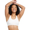 image:imageHanes Womens Racerback Cotton TBack Bralette 3 PackWhiteDenim JacketMoonlite Heather