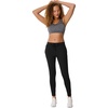 image:imageHanes Womens Seamless Racerback Sports BraBlackWhiteGray  3 Pack
