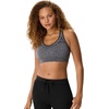 image:imageHanes Womens Seamless Racerback Sports BraBlackWhiteGray  3 Pack