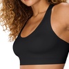 image:imageHanes Womens Seamless Racerback Sports BraEbony  1 Pack