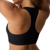 image:imageHanes Womens Seamless Racerback Sports BraEbony  1 Pack