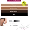 image:imageHanes Womens Silk Reflections Pantyhose Silky Sheer Control Top Reinforced ToeLittle Color Pack of 6