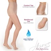 image:imageHanes Womens Silk Reflections Pantyhose Silky Sheer Control Top Reinforced ToeTown Taupe