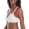 image:imageHanes Womens SmoothTec ComfortFlex Fit Wirefree Bra MHG199Tic Tac Chevron Print