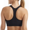 image:imageHanes Womens Sport Compression Racerback SportsBraBlack  1 Pack