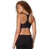 image:imageHanes Womens Sport Compression Racerback SportsBraBlackWhite  2 Pack
