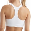 image:imageHanes Womens Sport Compression Racerback SportsBraWhite  1 Pack