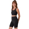 image:imageHanes Womens Sports Bra Moves Racerback Crop Top Yoga Bras for Women Stretch Sports Crop Top with Cutout WickingBlack