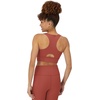 image:imageHanes Womens Sports Bra Moves Racerback Crop Top Yoga Bras for Women Stretch Sports Crop Top with Cutout WickingCoral Camelia