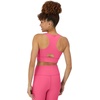 image:imageHanes Womens Sports Bra Moves Racerback Crop Top Yoga Bras for Women Stretch Sports Crop Top with Cutout WickingPink Pedestal