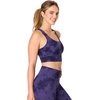 image:imageHanes Womens Sports Bra Moves Racerback Crop Top Yoga Bras for Women Stretch Sports Crop Top with Cutout WickingPurple Timeless Camo
