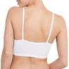 image:imageHanes Womens String Bralette Pack 3Pack Cotton Sports Bralette Bras for Women Solid or Assorted Wireless BrasWhiteWhiteWhite