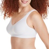 image:imageHanes Womens Wireless Bra Smooth Comfort FullCoverage TShirt Bra for Women Single Or 2PackWhite