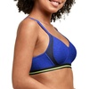 image:imageHanes Womens XTemp Wireless Bra Cooling Mesh TShirt Bra ComfortFlex Fit Wirefree BraClematis Blue HeatherBlack