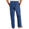 image:imageHanes mens Woven Pajama PantNavy Plaid