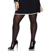 image:imageHanes Curves Womens Control Top Sheer Toe Silky Opaque Wicking Cool Comfort Plus Size PantyhoseBlack