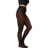 image:imageHanes EcoSmart Womens Opaque Tights Same to Waist Sheer Toe Black