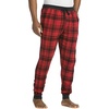 image:imageHanes Hanes Mens Waffle Knit Jogger Pant SleepwearRed