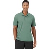 image:imageHanes Mens Moves Performance Polo Short Sleeve Polo Shirt for Men MoistureWickingHerbal Olive Green