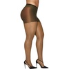 image:imageHanes Womens Curves Control Top Sheer Toe Silky Sheer Pantyhose With Wicking Cool ComfortBarely There