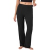 image:imageHanes Womens Lounge Pants Originals Supersoft Comfywear Sleep Pants Loungewear for Women 30Black