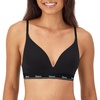 image:imageHanes Womens Originals Full Coverage Contour Wireless Stretch Cotton TShirt BraBlack