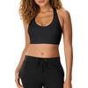 image:imageHanes Womens Seamless Racerback Sports BraEbony  1 Pack