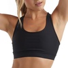 image:imageHanes Womens Sport Compression Racerback SportsBraBlack  1 Pack
