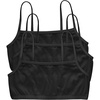 image:imageHanes Womens String Bralette Pack 3Pack Cotton Sports Bralette Bras for Women Solid or Assorted Wireless BrasBlackBlackBlack