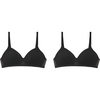 image:imageHanes Womens Wireless Bra Oh So Light TShirt Bras for Women ComfortFlex Fit Foam Cups Single or MultipackBlackBlack