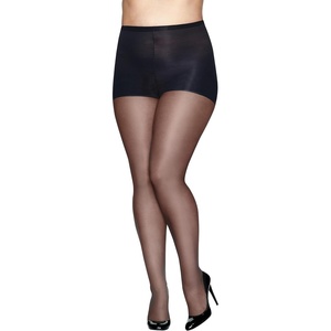 image:imageHanes Absolutely Ultra Sheer Womens Control Top Reinforced Toe Plus Size TightsJet