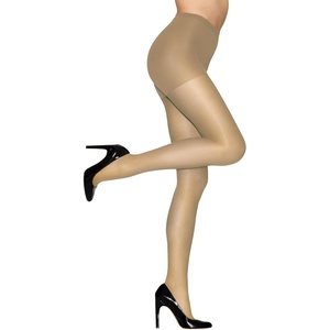 image:imageHanes Alive Womens Full Support Control Top Reinforced Toe PantyhoseNude