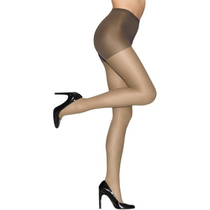 image:imageHanes Alive Womens Full Support Control Top Reinforced Toe PantyhoseTown Taupe