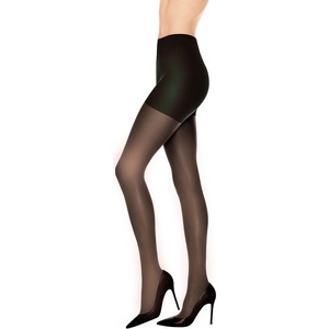 image:imageHanes Leg Boost Womens Moisturizing Graduated Compression Control Top Sheer Toe TightsJet