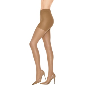 image:imageHanes Leg Boost Womens Moisturizing Graduated Compression Control Top Sheer Toe TightsLittle Color