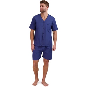 image:imageHanes Mens Hanes Short Sleeve Pj SetNavy Heather