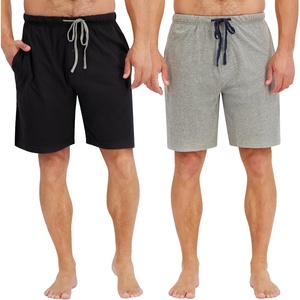 image:imageHanes Mens Woven ShortHeather GreyBlack