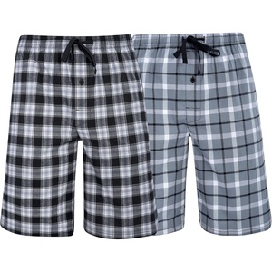 image:imageHanes Mens Woven ShortsGrey  Black