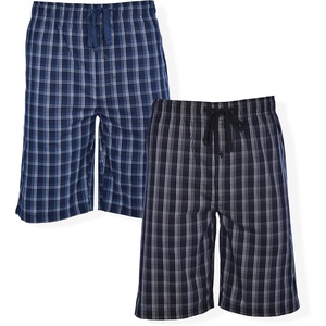 image:imageHanes Mens Woven ShortsNavyBlack