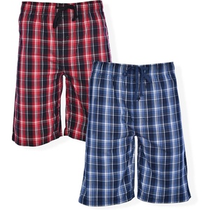 image:imageHanes Mens Woven ShortsRedNavy