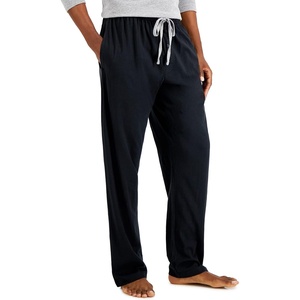 image:imageHanes Mens XTemp Jersey Cotton Sleep Pajama Lounge Pants with Pockets Pj Bottoms Extended SizesMidnight Black