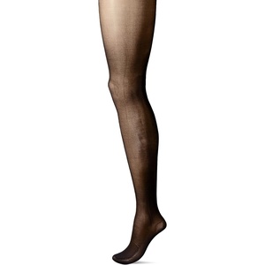 image:imageHanes Script Womens XTemp Technology Control Top Sheer Toe Seasonless TightsBlack
