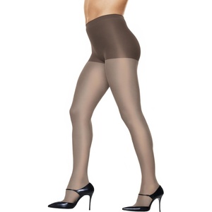 image:imageHanes Silk Reflections Plus Size Womens Silky Sheer Tights Control Top Enhanced Toe Wicking Cool Comfort  20 DenierTown Taupe