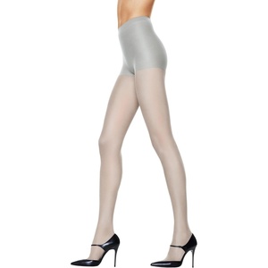image:imageHanes Silk Reflections Womens Control Top Sheer Toe Silky PantyhoseGrey Mist