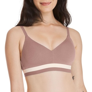 image:imageHanes Womens Wireless Bra Natural Lift Bras for Women Soft Modal Full Coverage TShirt Soft Plus Sizes TooEarthen Tan
