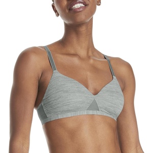 image:imageHanes Womens Wireless Bra Oh So Light TShirt Bras for Women ComfortFlex Fit Foam Cups Single or MultipackCoolest Grey Heather Print